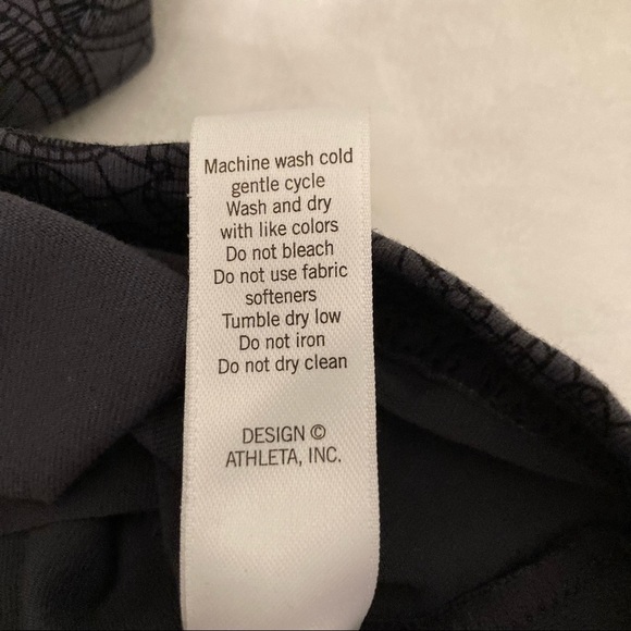 ATHLETA EVERYDAY SKORT SIZE SMALL GRAY/BLACK COLOR - Picture 11 of 12